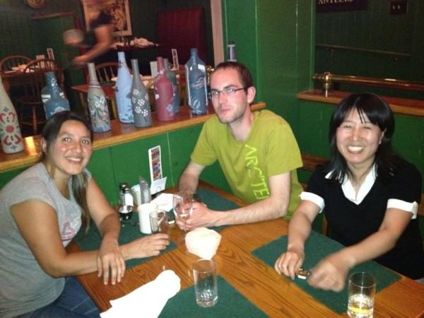 Dinner with alumni