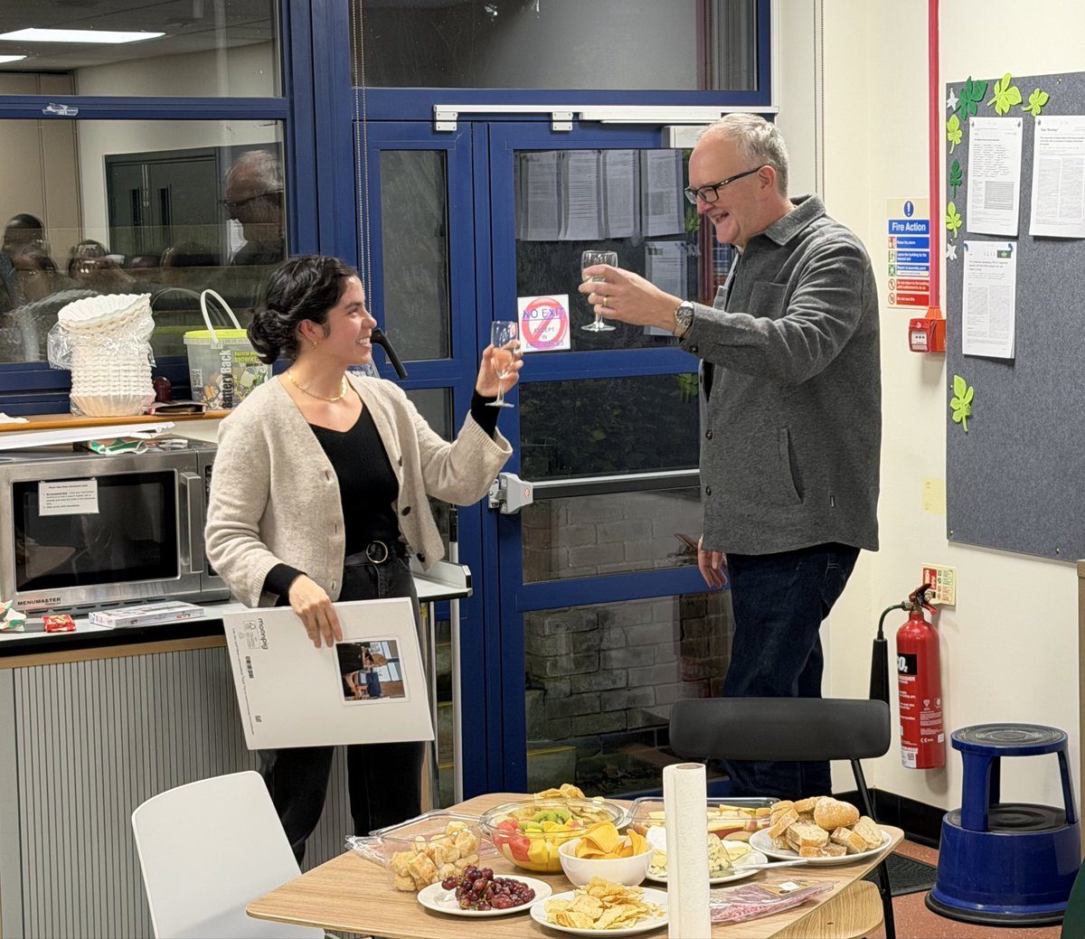 Farewell toast for Diana